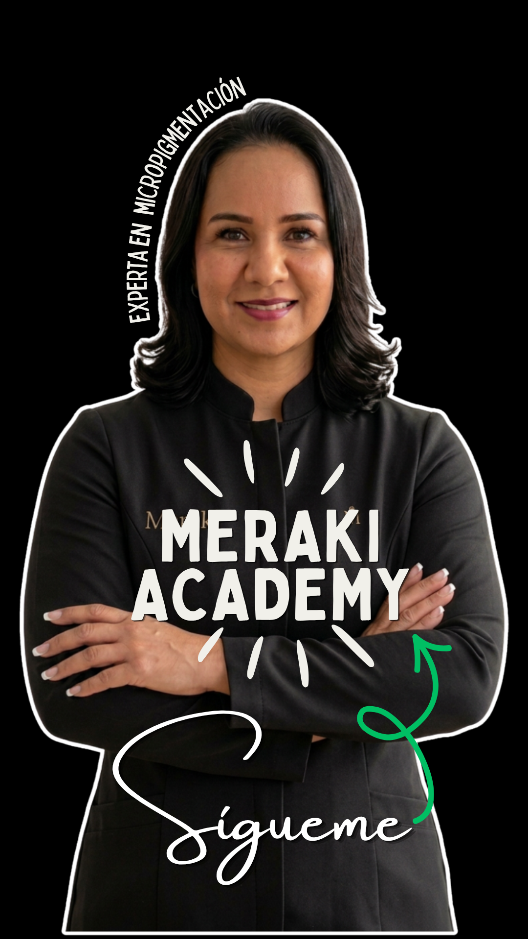 Karla Rodríguez, experta en micropigmentación de Meraki Academy